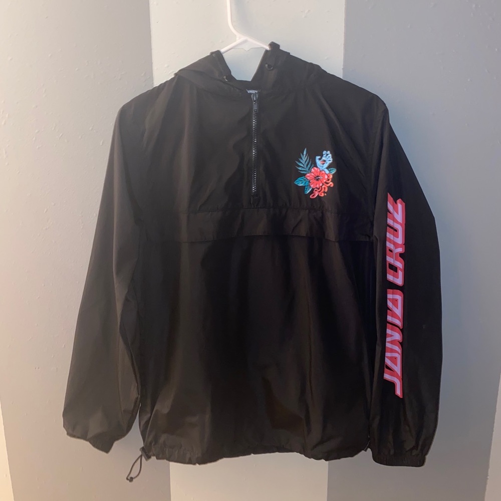 Santa Cruz half zip up jacket!